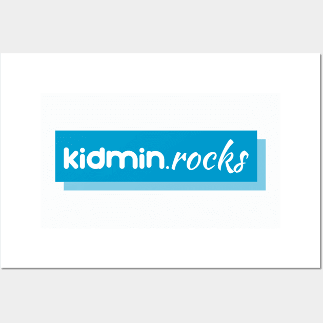 Kidmin Rocks Logo Wall Art by KidminRocks